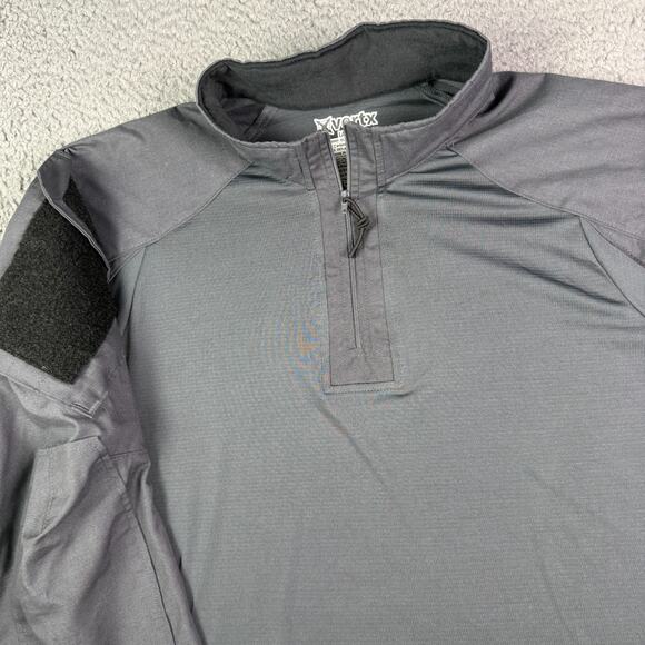 Vertx Recon Combat Shirt Mens Large Gray Military Tactical Outdoor Utility - Picture 1 of 8